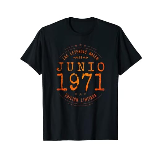 Las Leyendas nacen en Junio de 1971 - Regalo de 50 años Camiseta