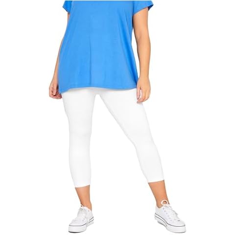 Yours Curve Plus Size Cropped Leggings Cover