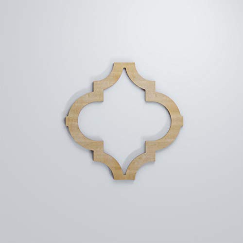Image of Ekena Millwork WALW12X12X0375MRKBI Marrakesh 3 /8 inchT Decorative Fretwork Wall Panels, 11 3 /8 inchW X 11 3 /8 inchH, Birch