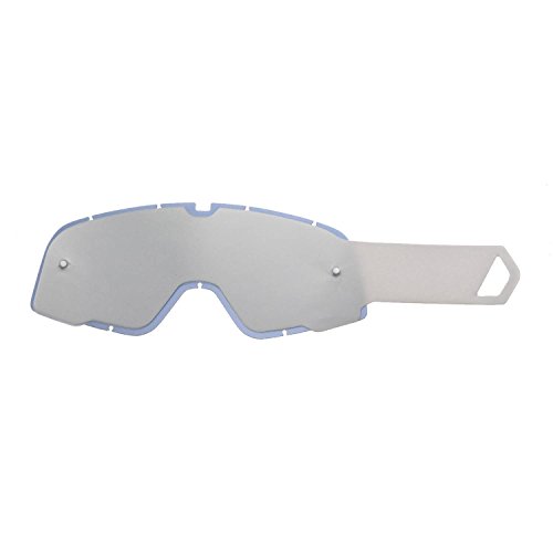 SeeCle 41S105 lentes combo con lentes de color ahumado con 10 tear off compatible para màscara 100% Barstow Cover