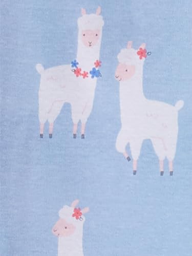 Simple Joys by Carter's Girls' 3-Pack Snug Fit Footed Cotton Pajamas