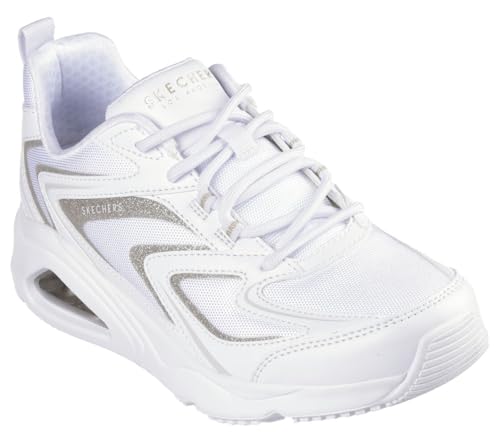 Skechers Women's Tres-air Uno-Shimm-airy Sneaker