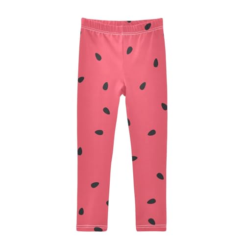 GuoChe Vector Watermelon Black Seeds Kids Girls Shorts Cotton Cartwheel Shorts Streetwear Under Dress