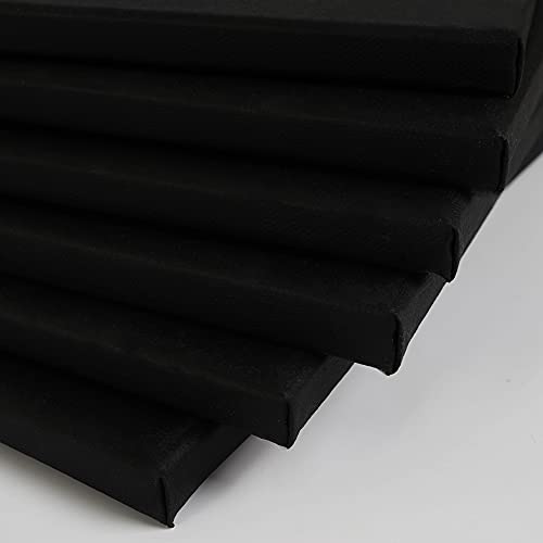 Conda CONDA-A316119 11X14 Inch Black Stretched Canvas thumb #3