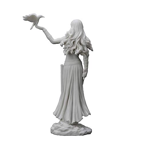 Estatua de Resina Blanca 11 in de Altura miniatura 5