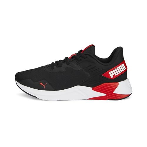 Puma Unisex-Erwachsene Disperse XT 2 Trainingsschuh, Schwarz-For All Time Red-White, 42 EU