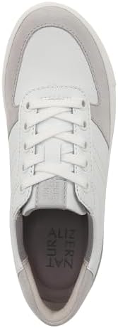 Naturalizer Womens Murphy Lace Up Fashion Sneaker Urban Mist Grey Leather 6.5 W Review | Image 1