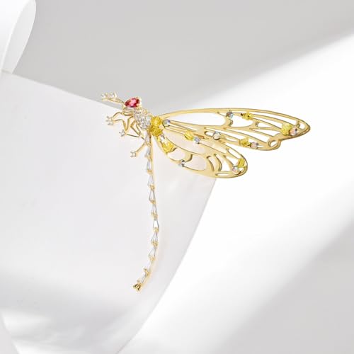 Image of Animal Brooches for Women Gold-Plated Panda /Bee /Snake /Elephant Pearl Brooch Lapel Pin Rhinestone Animals Brooch Jewelry for Mom Wife