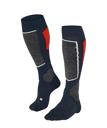 FALKE Calcetines de esquí para hombre SK2 Intermediate M Kh lana material funcional cálido grueso 1 par