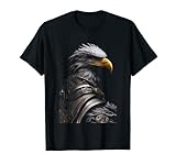 Anthropomorphic Majestic Eagle Knight Portrait