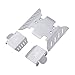 DJX RC 1/6 Axial SCX6 Stainless Steel Chassis Armor Skid Plate Guard Protector Upgrades