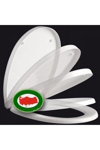 Klozet Kapağı, Dayanıklı Plastik, Beyaz Renk, Orta Standart Kalite, Genel Uyumlu