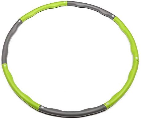 Removable Hula Hoops for Adults Weighted Hula Hoops for Exercise Hula Hoop for Kids, Professional Fitness Hula Hoop, 8 Detachable Sections