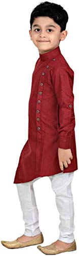 Image of Boys Ethnic Wear Kurta pyjama Dress Set N Model DN1013