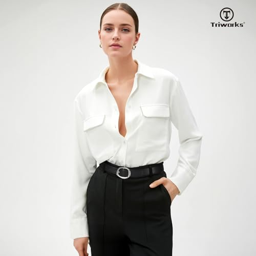 Image of TRIWORKS 2 Pack Leather Belts for Women Fashion Waist Belt with Liquid Shapes Women Belt for Jeans Pants Dresses