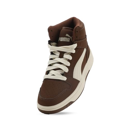 Image of PUMA Boys' Rebound Layup Mid Sneakers
