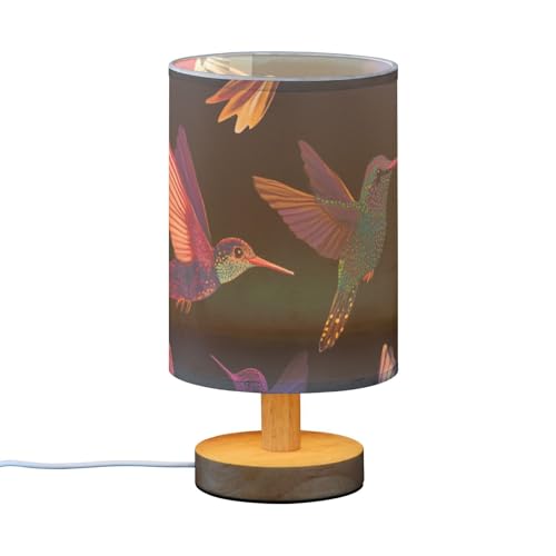 Lámpara de Mesa Led Mini Black Bird Colorful para Estudio miniatura 2