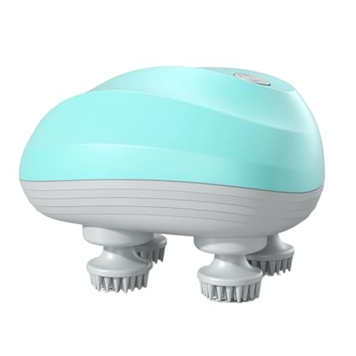 Masseur de tête électrique rechargeable sans fil avec gratte-tête spa douche