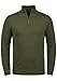 Produktbild Blend Robin Herren Strickpullover Troyer Feinstrick Pullover Mit Stehkragen Und Reißverschluss, Größe:XL, Farbe:Burnt Olive (77011)
