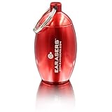 Earasers Ear Plug Carrying Case Red