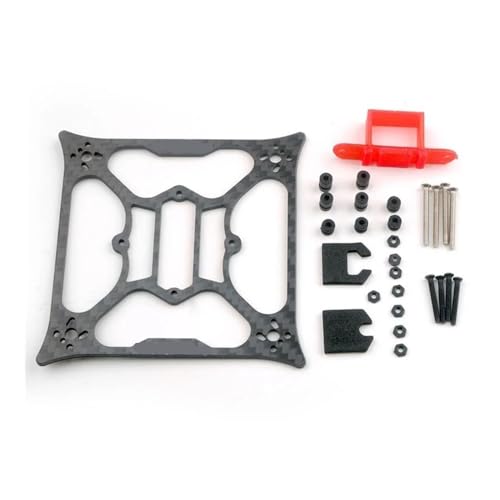 Placa Inferior Carbono Reforzado 90mm para UAV miniatura 1