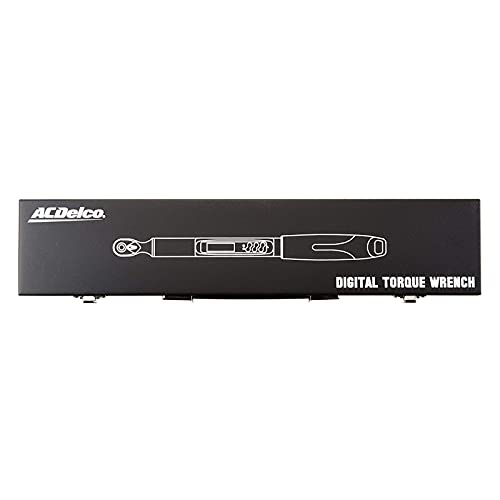 Acdelco Arm313-2A 1/4” (1.11 To 22.12 Ft-Lbs.) Heavy Duty Angle Digital Torque Wrench With Buzzer And Led Flash Notification – Iso 6789 Standards With Certificate Of Calibration #TOP6