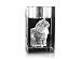 Produktbild VIP-LASER 2D Gravur Glas Kristall Teelichthalter Teelicht Halter mit Deinem Katzenfoto Katze graviert. Dein Wunschfoto für die Ewigkeit Mitten in Glas!