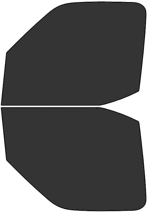 Rvinyl Window Tint Kit Compatible with Nissan NV 200 2012-2021 NV 2500/3500 Cargo - Black 20% - Single Ply No Bubble Film - Do it Yourself Vehicle Front Precut Kit