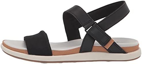 Clarks Women's Eliza Mae Sandal, Black Textile, 10 | Image 7