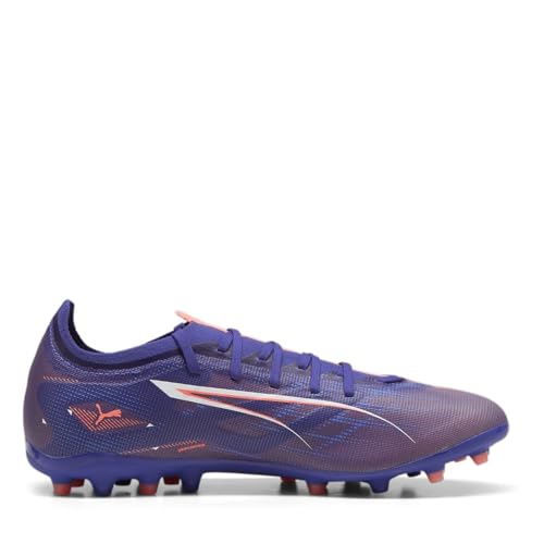 PUMA Unisex Ultra 5 Match MG Soccer Shoe, Lapis Lazuli PUMA White Sunset Glow, 104