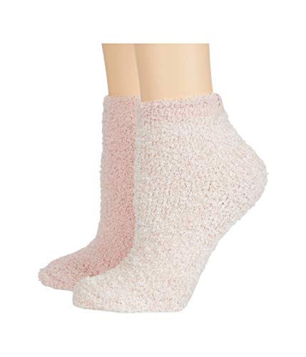 Barefoot Dreams CozyChic 2 Pair Tennis Sock Set, Plush Socks, Set of 2