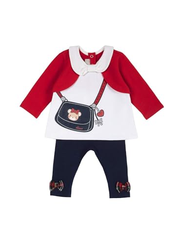 Chicco ensemble t-shirt leggings clips dos habillage facile