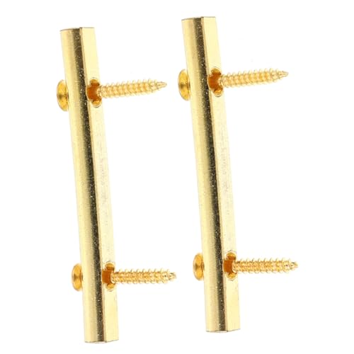 ERINGOGO 2個エレキギター用 錫合金製弦圧迫棒 耐久性抜群で初心者にもな楽器アクセサリー