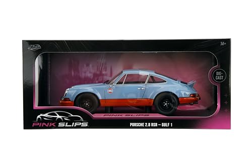 Jada Pink Slips 1973 Porsche 911 RSR modelo 1:18 diecast miniatura 2