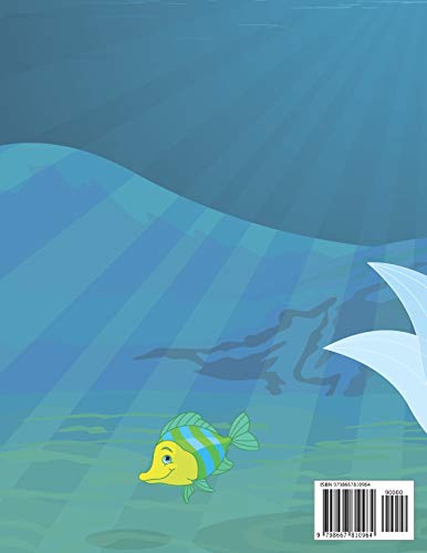 Livro para Colorir de Sereias Graciosas para Crianças: 1