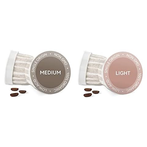 Fabula Coffee Pods Medium and Light Roast Bundle - 48 Count, Compatible with Keurig & Keurig 2 Machines Cover