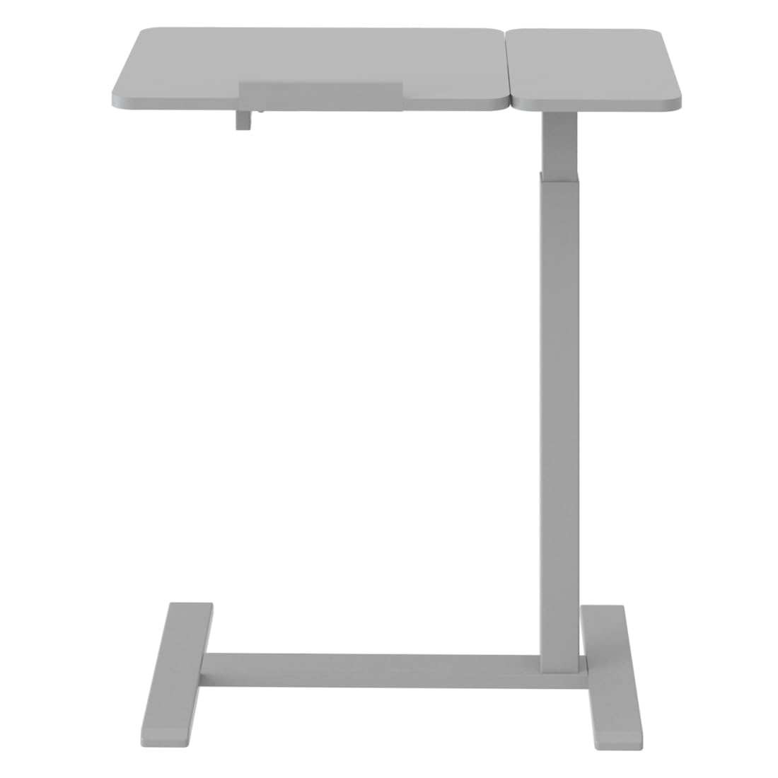 Spacetronik 70x40 cm Laptoptisch Höhenverstellbar, Neigbarer Tischplatte