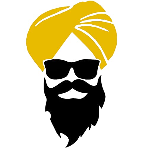 Turban dastaar traditionnel pagri mariage 7m dumaala pagh couleur moutarde