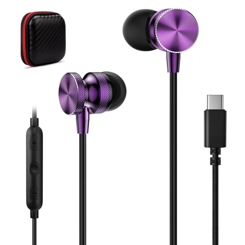Amazon.co.jp: タイプ c イヤホン 有線 マイク付き DACチップ内蔵 HiFi
