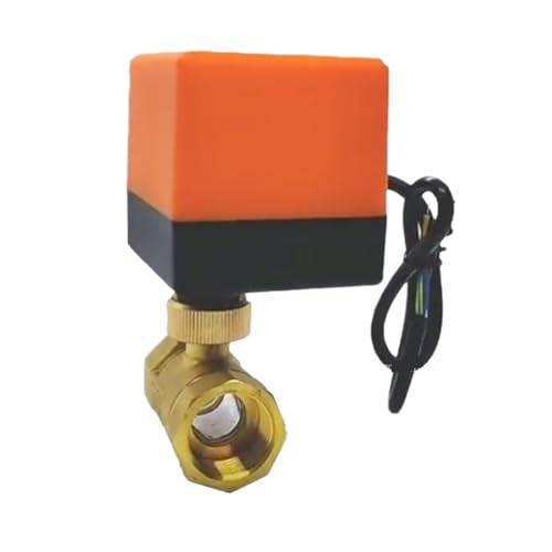 Vanne à bille électrique stable DN15 commande motorisée 24V 2 voies