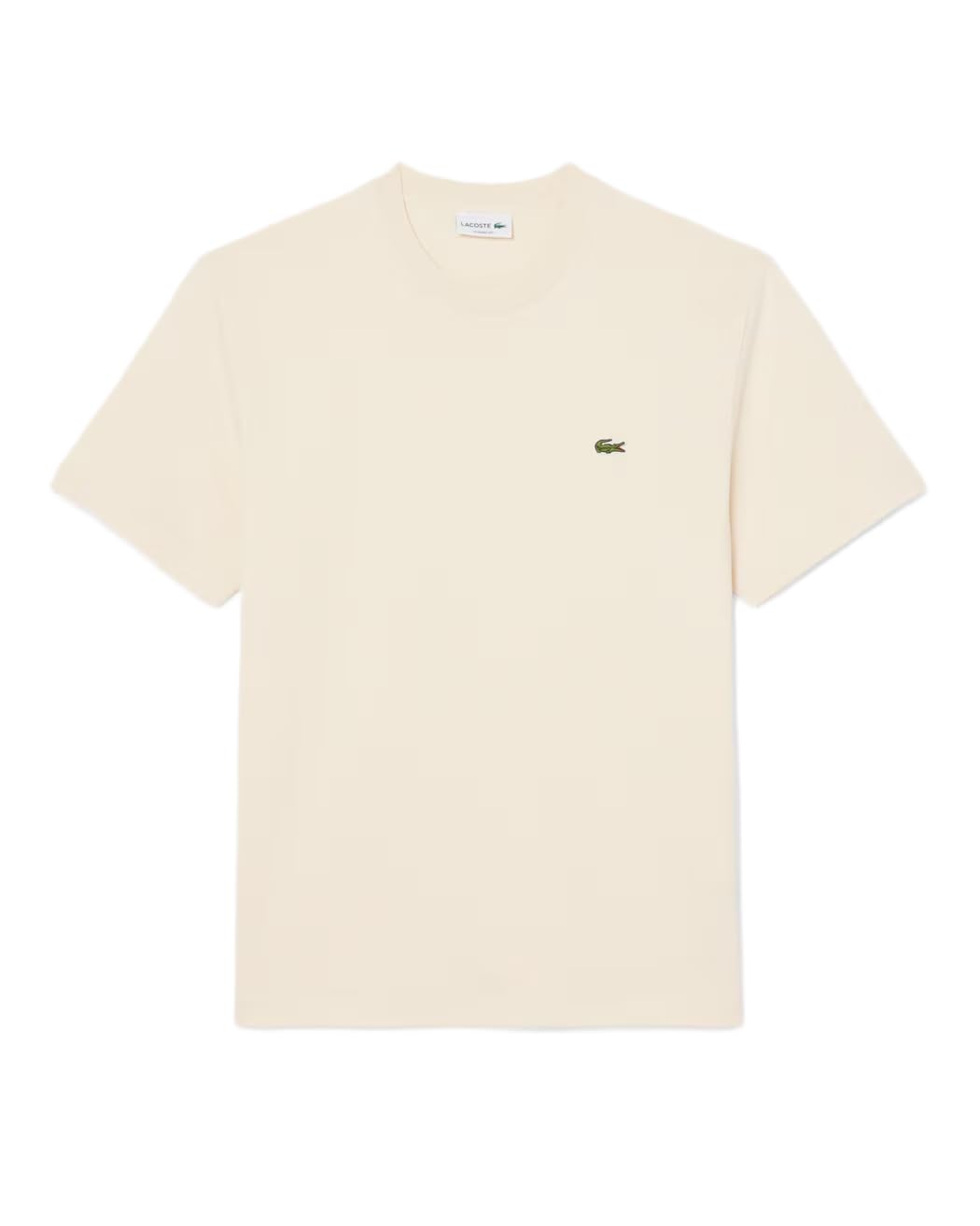 Lacoste Jersey Crew Neck T-Shirt Men's Beige Medium