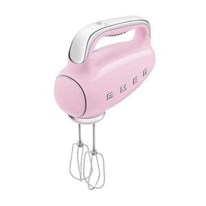 Smeg HMF01PKEU Handrührmaschine, rosa