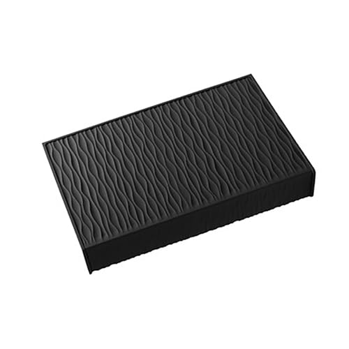 Uqezagpa Zachte Dikke Koffie Sabotage Mat Antislip Siliconen Tamping Station Koffie Tamping Mat Poeder Hamer Pad Corner Pad Blijvende Poeder Press