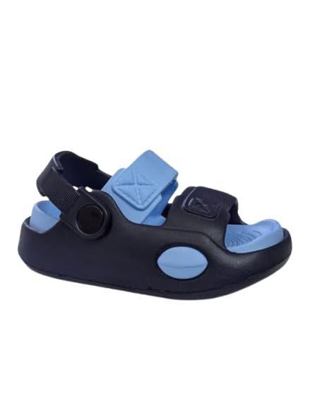 Image of GIMME ! Summer Comfort Unisex Sports Sandals, Navy and Royal Blue, Adjustable Straps, Non-Slip Footbed, Beach Walking Casual Wear 7100