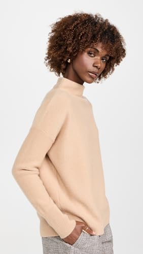 Image of Vince Women's Boiled Funnel Neck Pullover