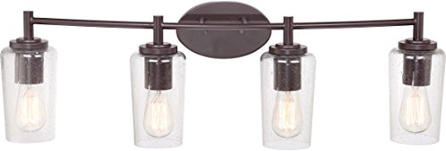 ❤ Crazy Deals Quoizel EDS8604WT Edison Farmhouse Vanity Bath Lighting, 4-Light, 400 Watts, Western Bronze (10 H x 33 W) Flash Sale Buy 1 get 1 Quoizel EDS8604WT Edison Farmhouse Vanity Bath Lighting, 4-Light, 400 Watts, Western Bronze (10 H x 33 W)