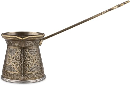 Alisveristime Premium Turkish Coffee Set - 12-Person Turkish Coffee, Cezve, 2-Person Cups, Delight Bowl thumb #4
