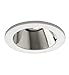 WAC Lighting HR-D412-SC/WT Retro Fit Recessed Lighting, 1-Light, White