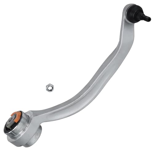 Image of Detroit Axle - Front End Suspension Kit for 2002-2005 Audi A4 Quattro, 2 Lower Rearward Control Arms with Ball Joint 2 Outer Tie Rod Ends 2 Sway Bar End Links 2003 2004 Replacement