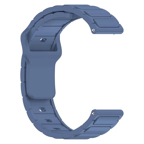 Image of ACM Watch Strap 22mm for Universal 22mm Size Replacement Strap Smartwatch | Silicone Belt Sports Button Closure Band